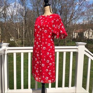 Karl Lagerfeld Paris Red Dress